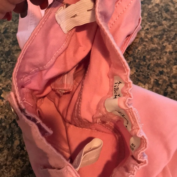 Girls 2 pairs of Jeans 1 Pink & 1 washed Blue - Picture 4 of 8